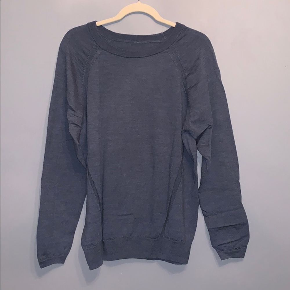 Lululemon Grey/Blue Light Sweater